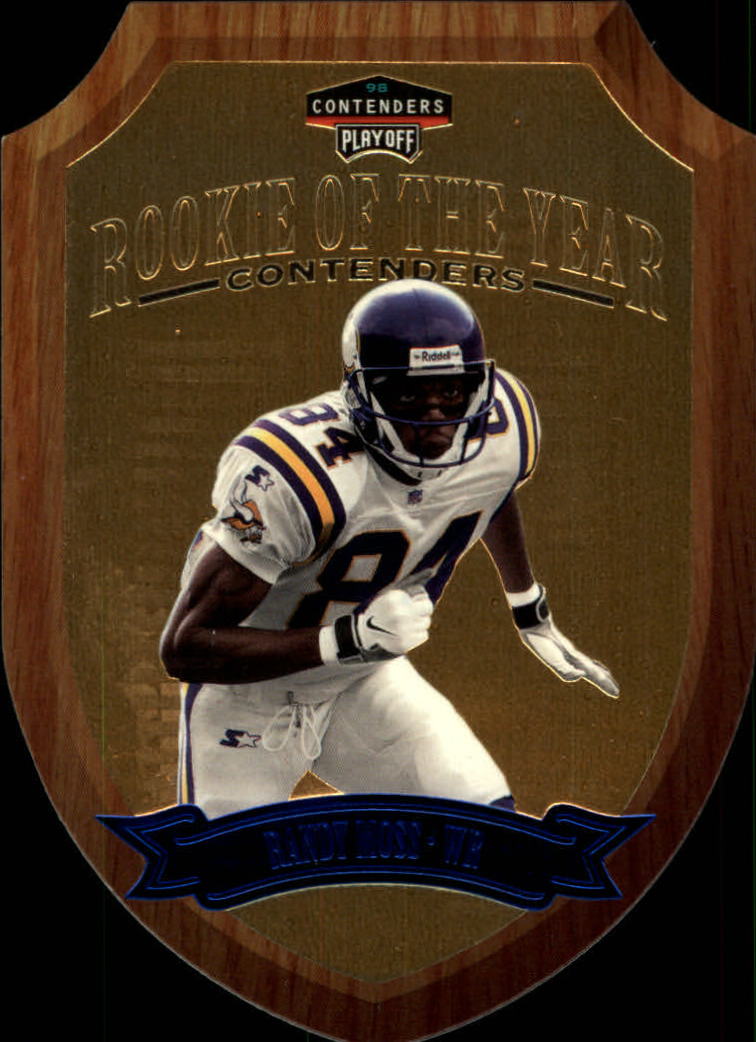 1998 Playoff Contenders Rookie of the Year #7 Randy Moss