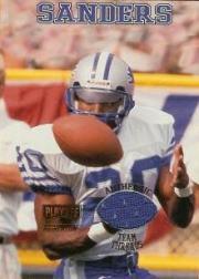 1998 Playoff Momentum Team Jerseys Home #R40 Barry Sanders
