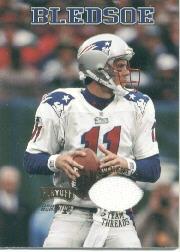 1998 Playoff Momentum Team Threads Away #11 Drew Bledsoe
