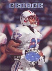 1998 Playoff Momentum Team Threads Away #15 Eddie George