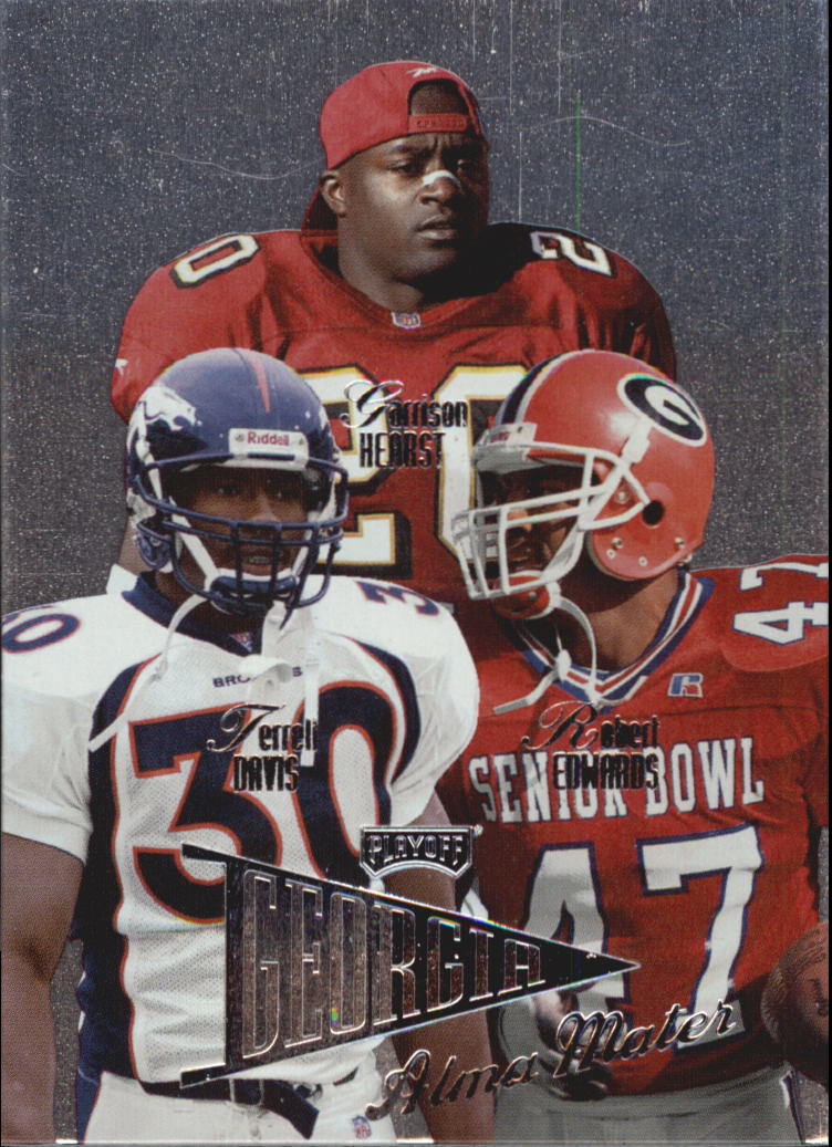 1998 Playoff Prestige Alma Maters #18 Terrell Davis/Garrison Hearst/Robert Edwards
