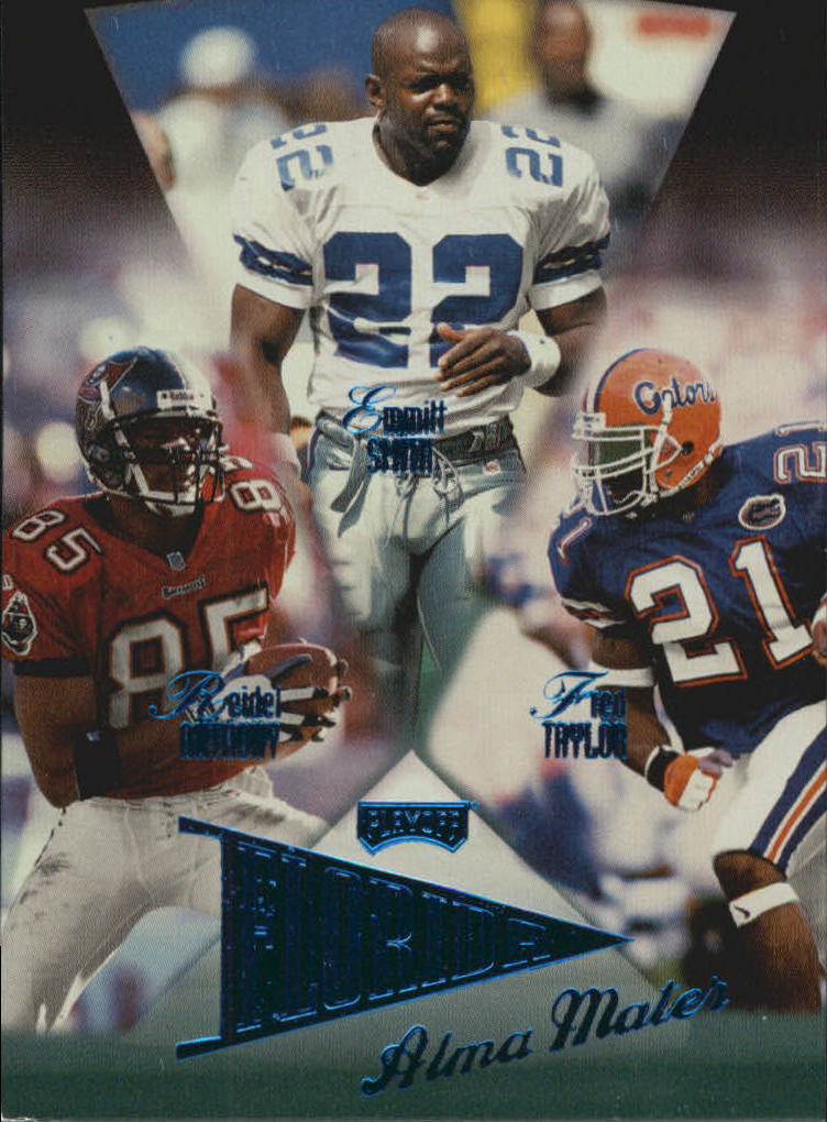 1998 Playoff Prestige Alma Maters Blue #5 Emmitt Smith/Fred Taylor/Reidel Anthony