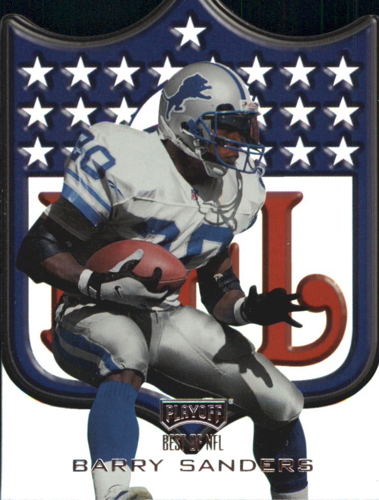 1998 Playoff Prestige Best of the NFL #4 Barry Sanders