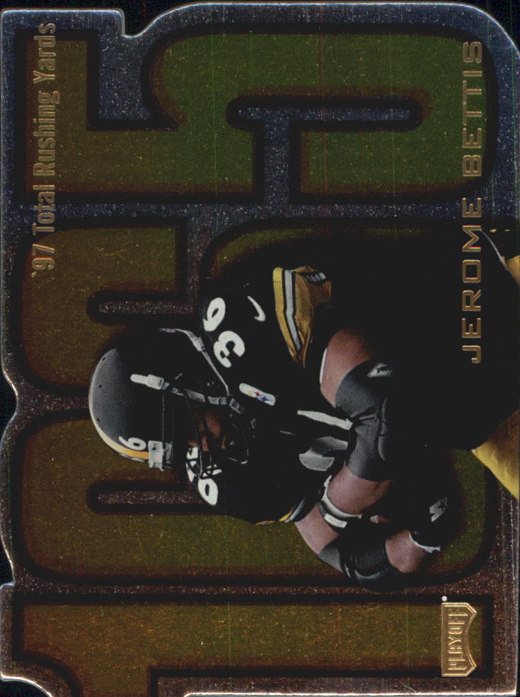 1998 Playoff Prestige Inside the Numbers #14 Jerome Bettis