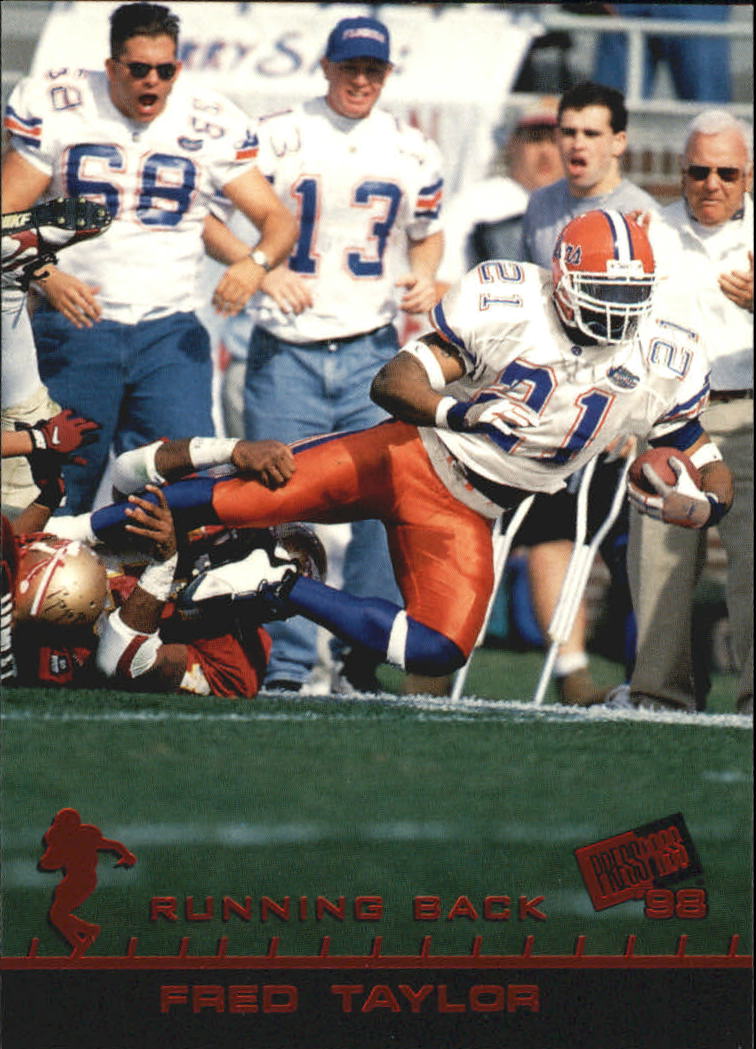 1998 Press Pass Paydirt Red #15 Fred Taylor