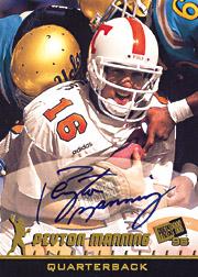 1998 Press Pass Autographs #1 Peyton Manning