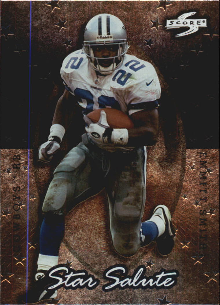 1998 Score Star Salute #6 Emmitt Smith