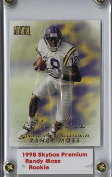1998 SkyBox Premium #240 Randy Moss RC