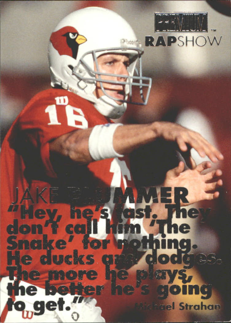 1998 SkyBox Premium Rap Show #8 Jake Plummer