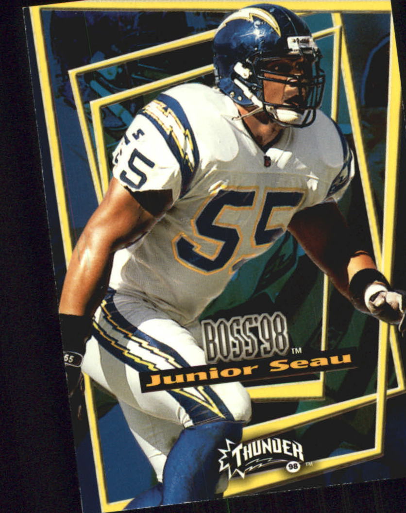 1998 SkyBox Thunder Boss #16B Junior Seau