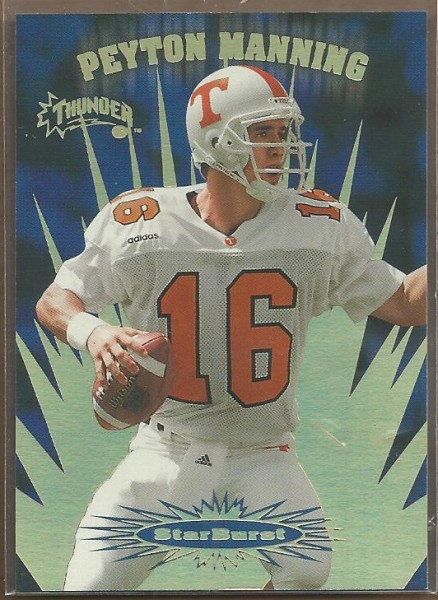 1998 SkyBox Thunder StarBurst #6SB Peyton Manning