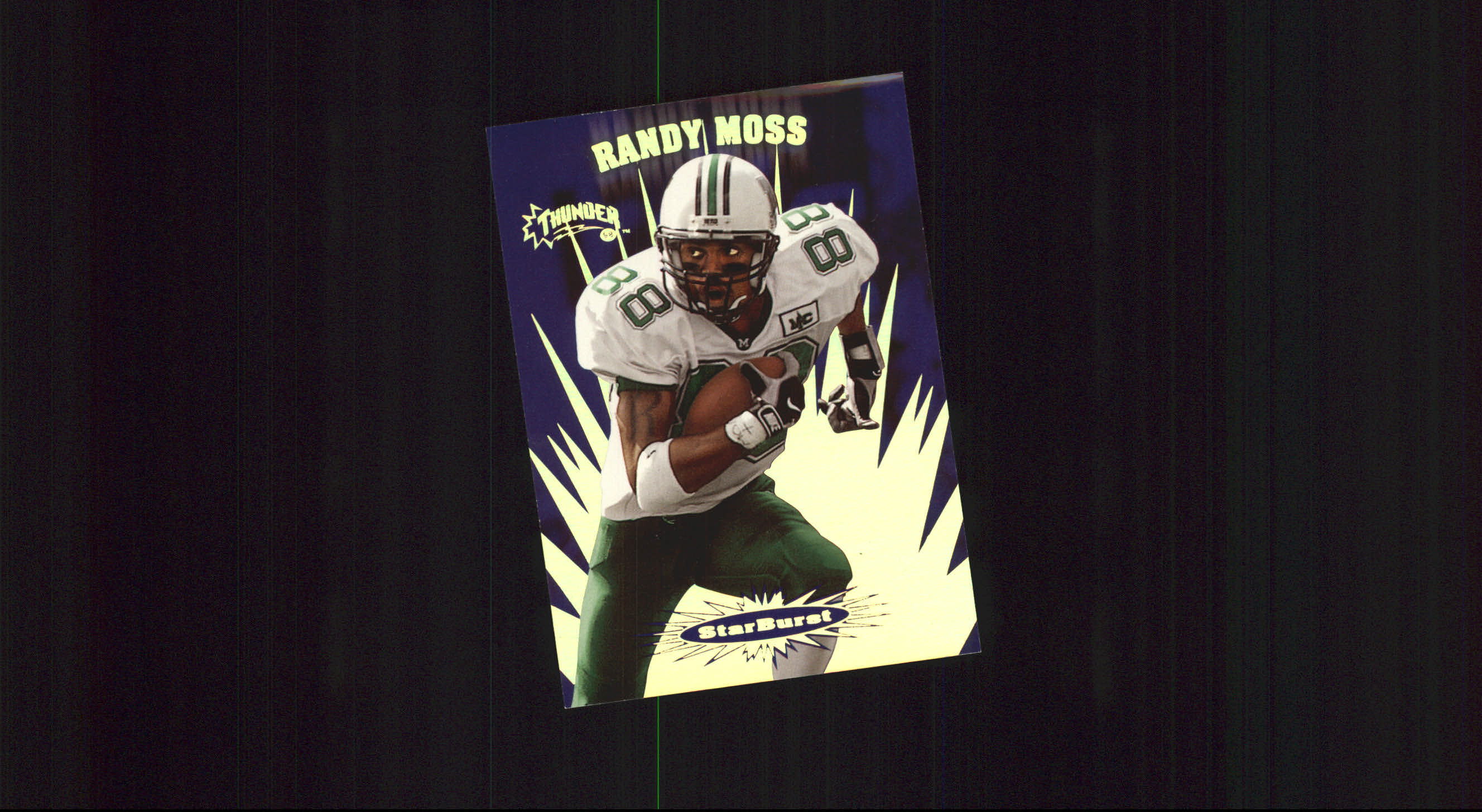 1998 SkyBox Thunder StarBurst #7SB Randy Moss