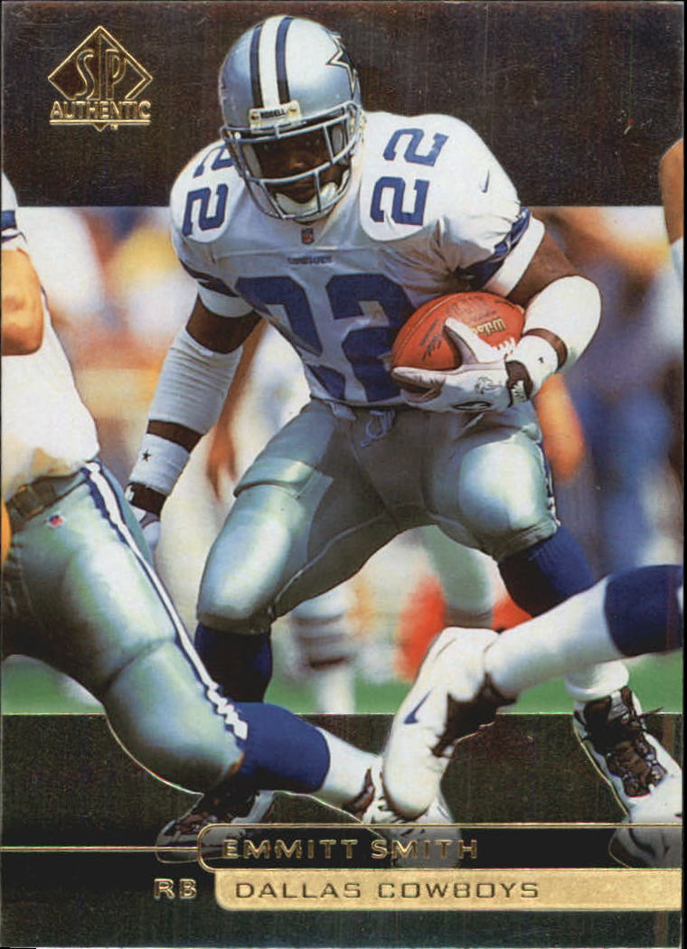 1998 SP Authentic #63 Emmitt Smith