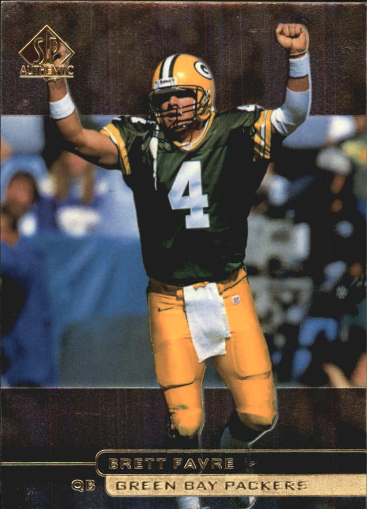 1998 SP Authentic #71 Brett Favre