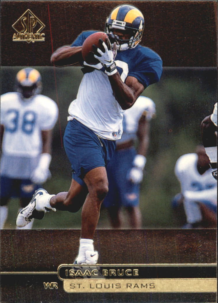 1998 SP Authentic #109 Isaac Bruce