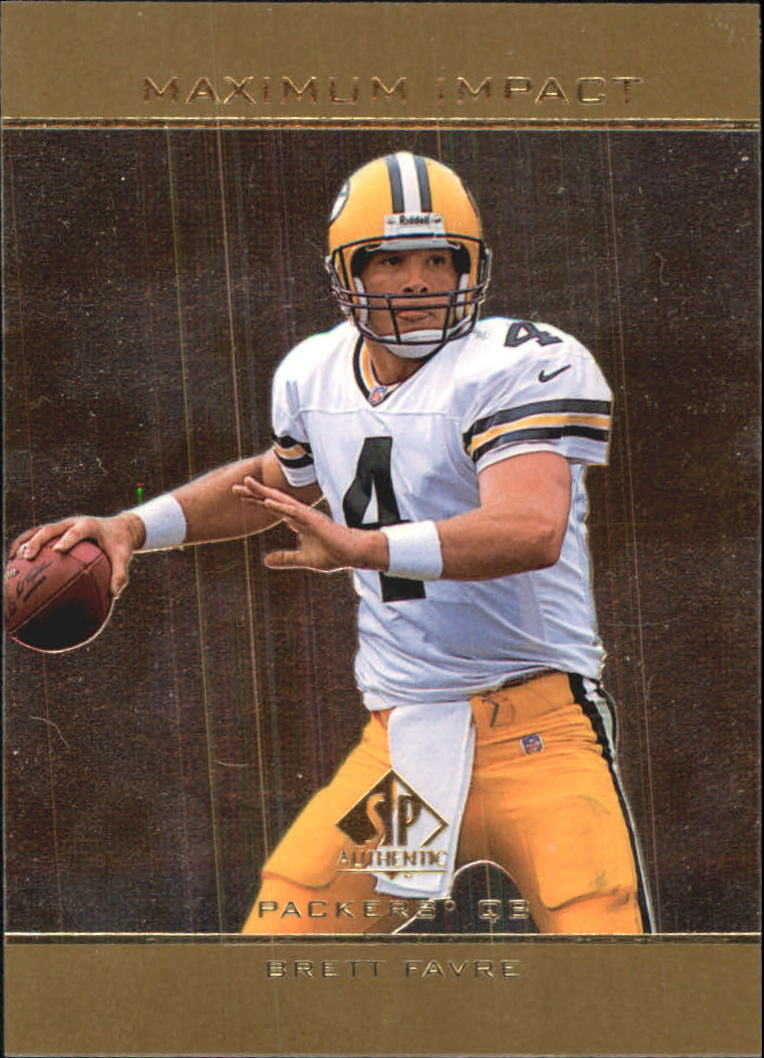 1998 SP Authentic Maximum Impact #SE1 Brett Favre