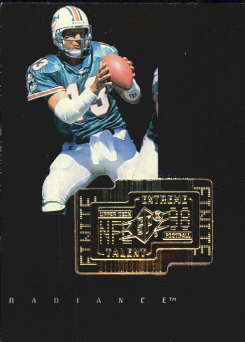 1998 SPx Finite Radiance #290 Dan Marino ET