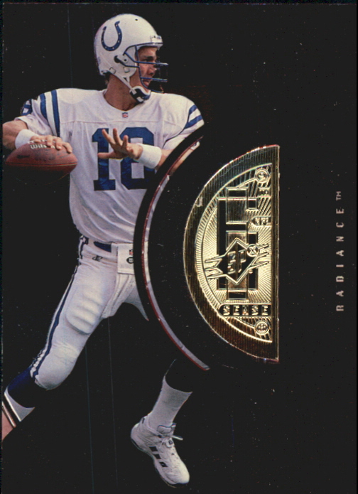 1998 SPx Finite Radiance #351 Peyton Manning SS