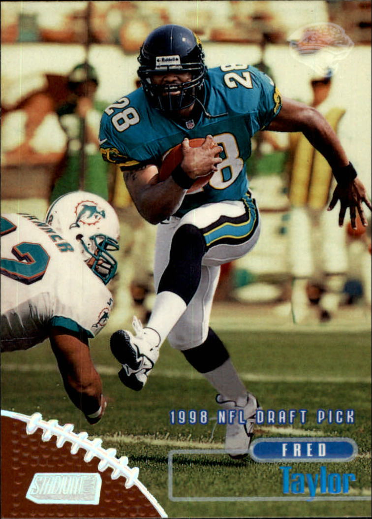 1998 Stadium Club #191 Fred Taylor RC