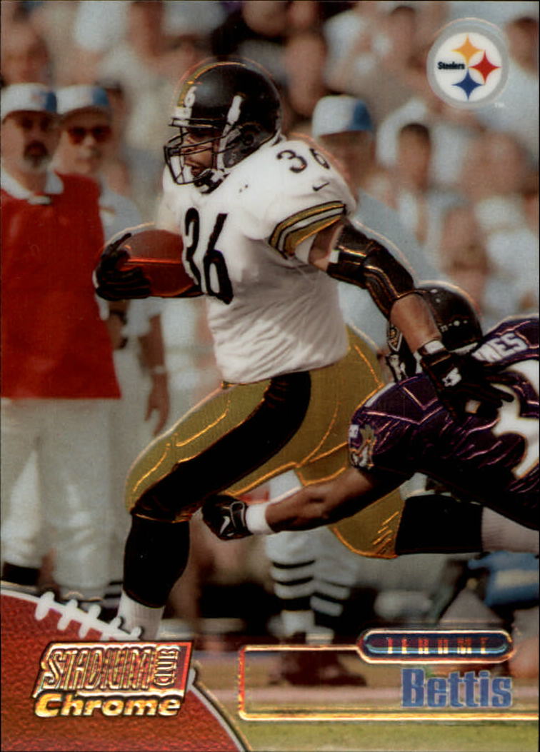 1998 Stadium Club Chrome #SCC3 Jerome Bettis