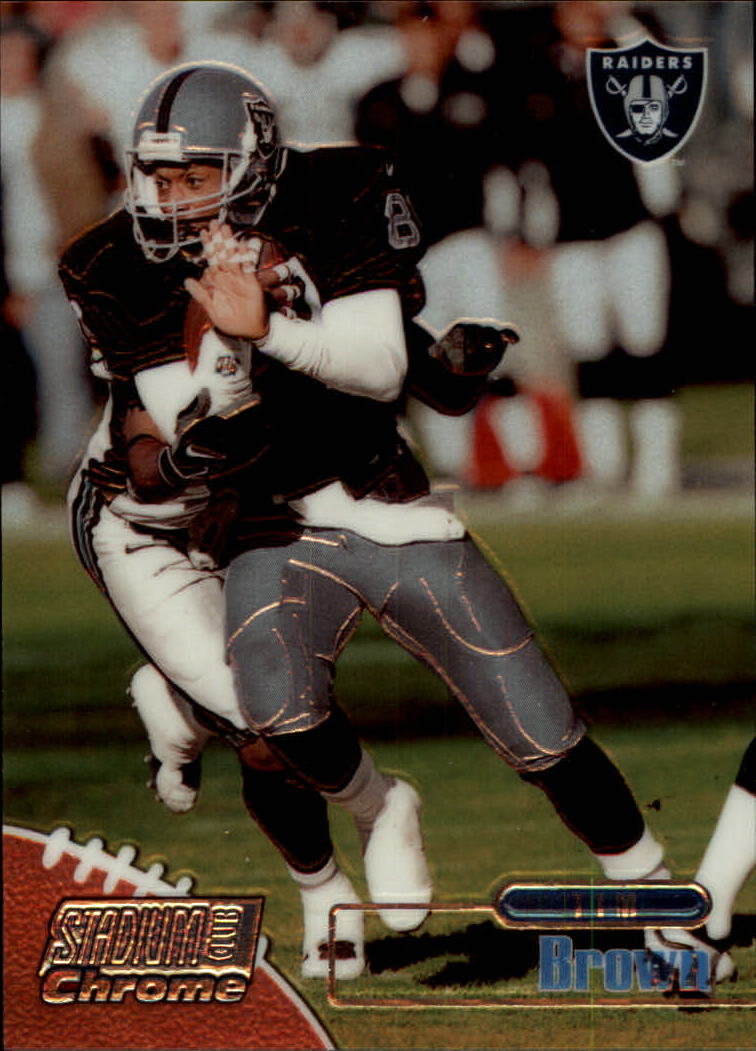 1998 Stadium Club Chrome #SCC11 Tim Brown