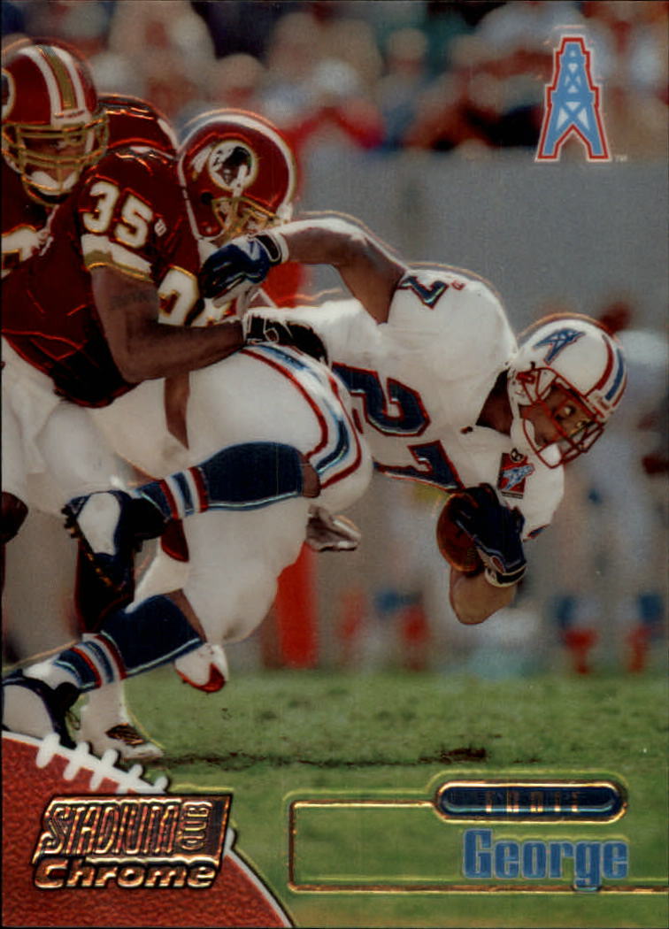 1998 Stadium Club Chrome #SCC13 Eddie George