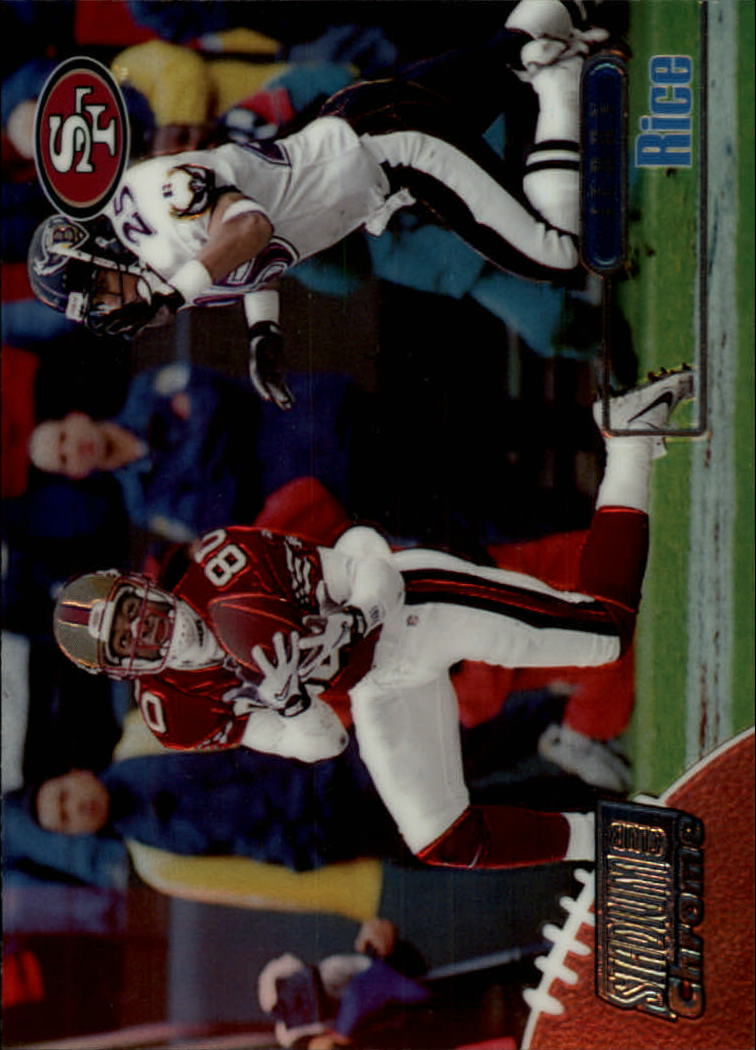 1998 Stadium Club Chrome #SCC14 Jerry Rice