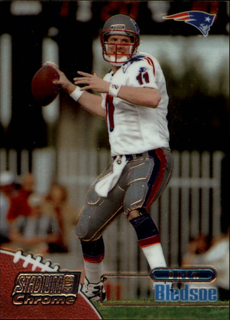 1998 Stadium Club Chrome #SCC18 Drew Bledsoe