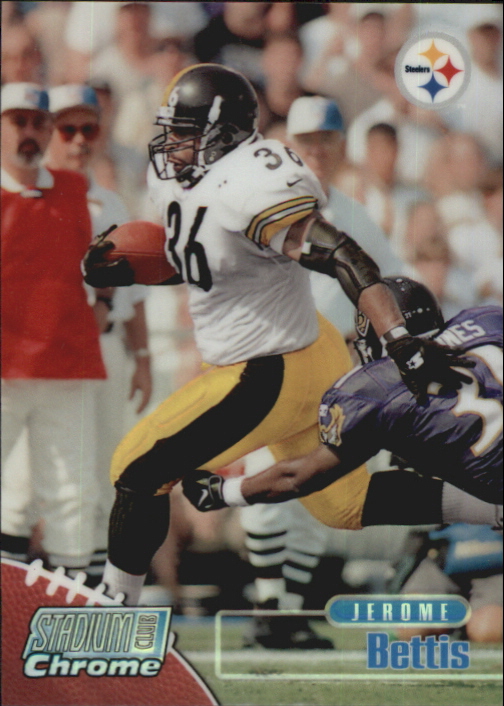 1998 Stadium Club Chrome Refractors #SCC3 Jerome Bettis