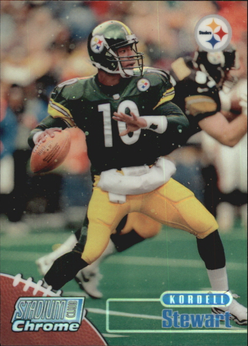 1998 Stadium Club Chrome Refractors #SCC9 Kordell Stewart