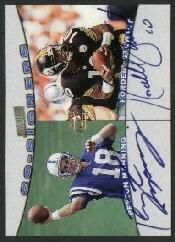 1998 Stadium Club Co-Signers #CO6 Peyton Manning/Kordell Stewart