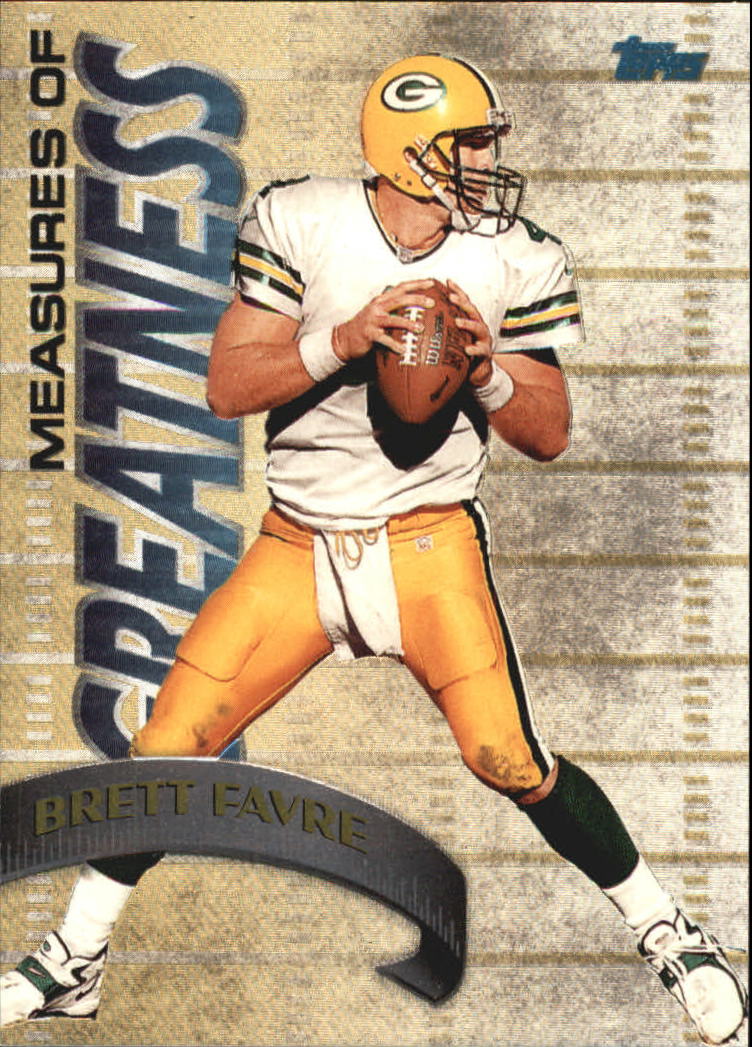 1998 Topps Measures of Greatness #MG15 Brett Favre