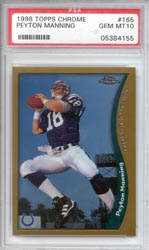 1998 Topps Chrome #165 Peyton Manning RC