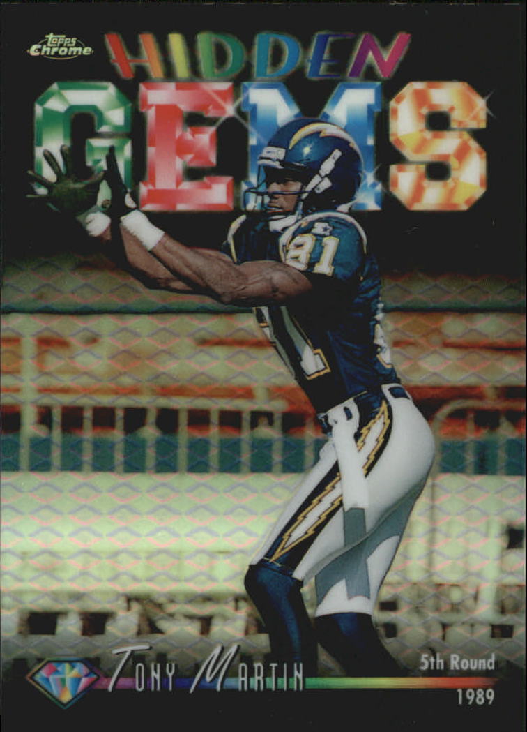 1998 Topps Chrome Hidden Gems Refractors #HG3 Tony Martin