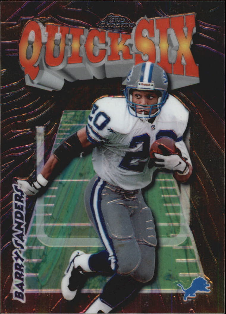 1998 Topps Chrome Season's Best #28 Barry Sanders