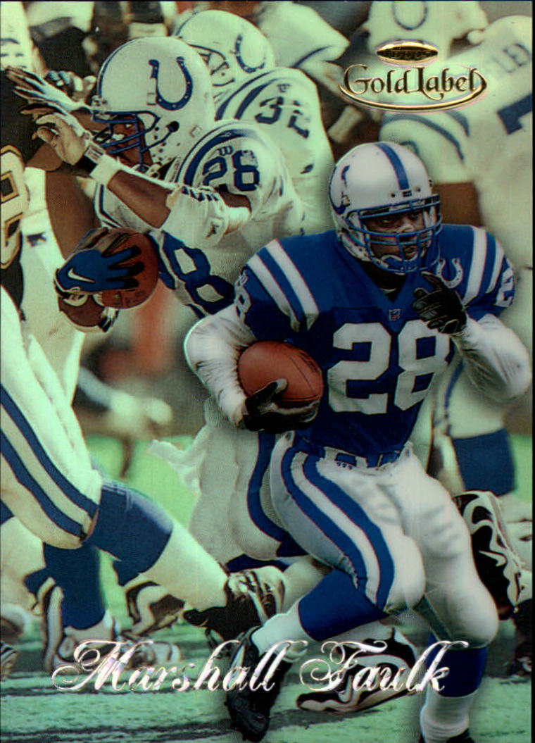 1998 Topps Gold Label Class 2 #11 Marshall Faulk