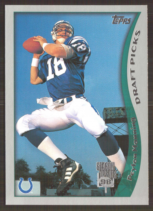 1998 Topps Season Opener #1 Peyton Manning RC