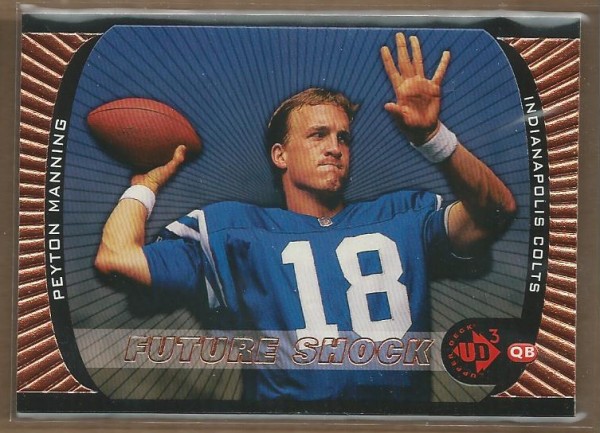 1998 UD3 #1 Peyton Manning FE