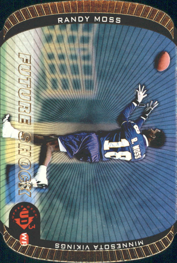 1998 UD3 Die Cuts #197 Randy Moss FR