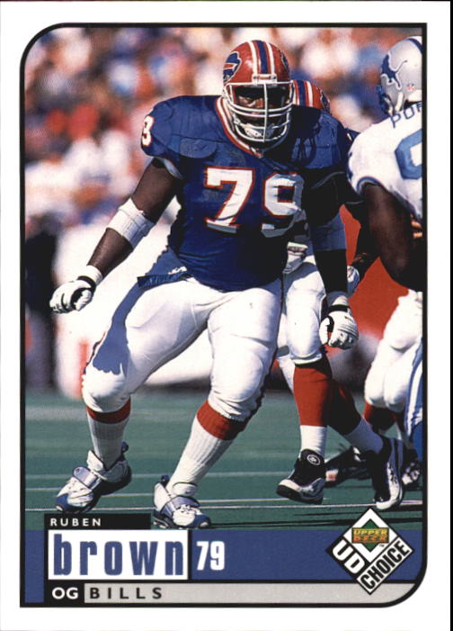 1998 UD Choice #24 Ruben Brown