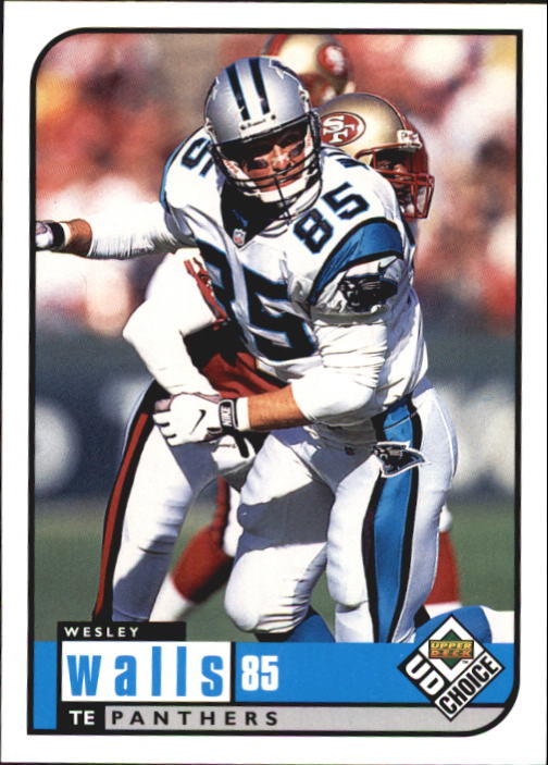 1998 UD Choice #27 Wesley Walls