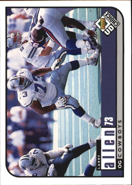 1998 UD Choice #45 Larry Allen