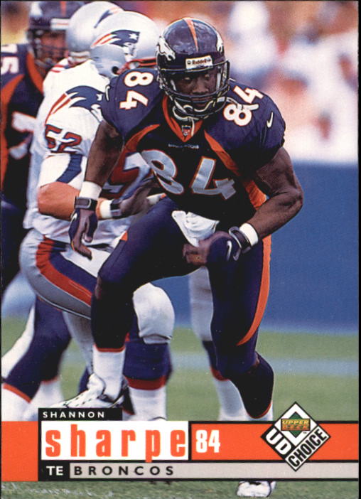 1998 UD Choice #57 Shannon Sharpe