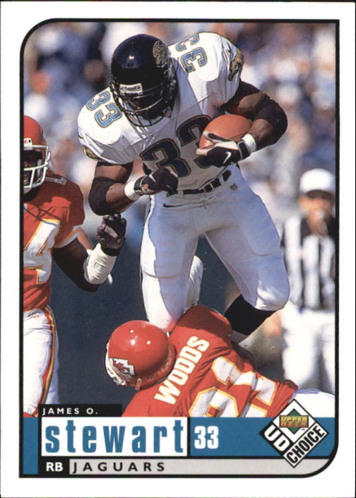 1998 UD Choice #81 James O. Stewart
