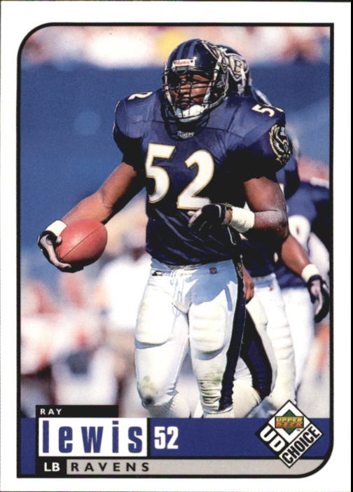 1998 UD Choice #299 Ray Lewis