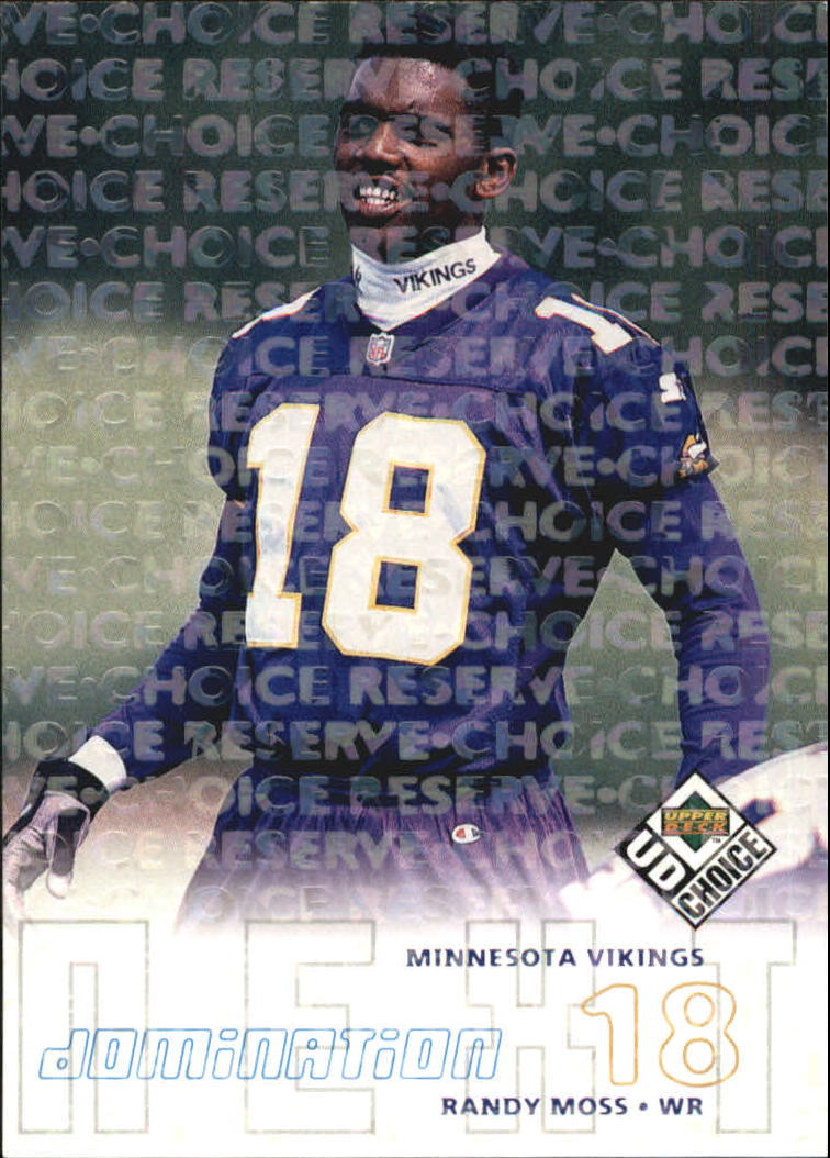 1998 UD Choice Choice Reserve #270 Randy Moss DN
