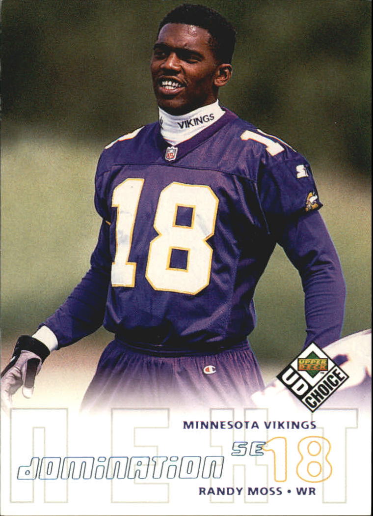 1998 UD Choice Domination Next SE #270 Randy Moss DN