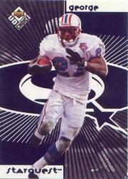 1998 UD Choice Starquest/Rookquest Blue #SR27 E.George/R.Holcombe