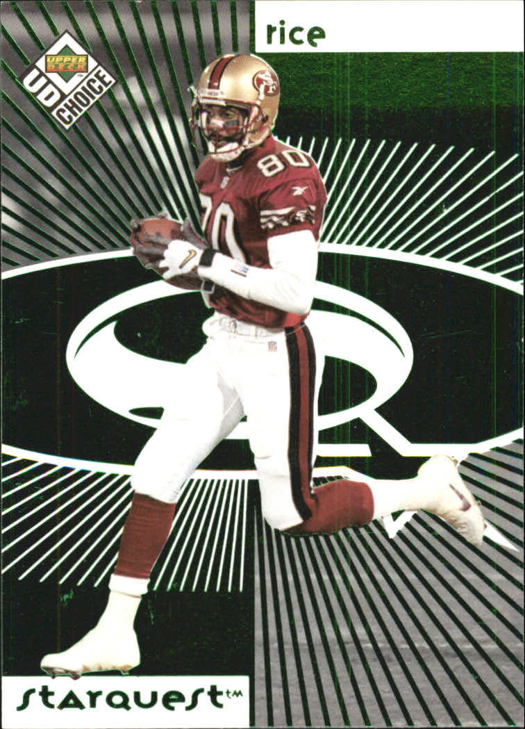 1998 UD Choice Starquest Green #2 Jerry Rice