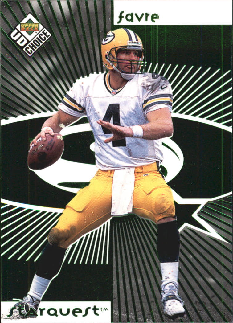 1998 UD Choice Starquest Green #4 Brett Favre